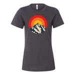Mountain Sunset Womens Tee