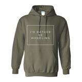 I'd Rather Be Wheeling Hoodie