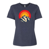 Mountain Sunset Womens Tee