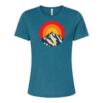 Mountain Sunset Womens Tee