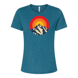 Mountain Sunset Womens Tee