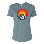Mountain Sunset Womens Tee