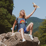 Mountain Sunset Womens Tee