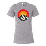 Mountain Sunset Womens Tee