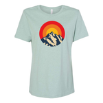 Mountain Sunset Womens Tee