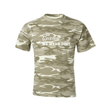 On Weekends We Wear Dirt Unisex Camo Tee
