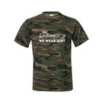 On Weekends We Wear Dirt Unisex Camo Tee